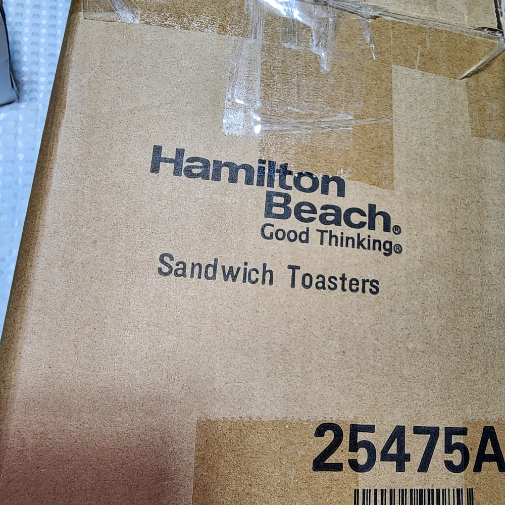 HAMILTON BEACH NIB BREAKFAST SANDWICH TOASTER MAKER
